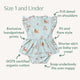 Kittens Short Sleeve Organic Dress - Thumbnail 4