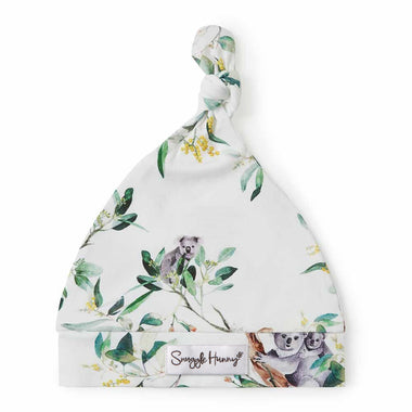 Eucalypt Organic Knotted Beanie-Snuggle Hunny
