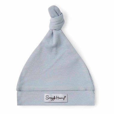 Knotted Beanie - Zen Ribbed Organic Knotted Beanie