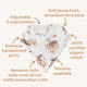 Koala Organic Dribble Bib - Thumbnail 4