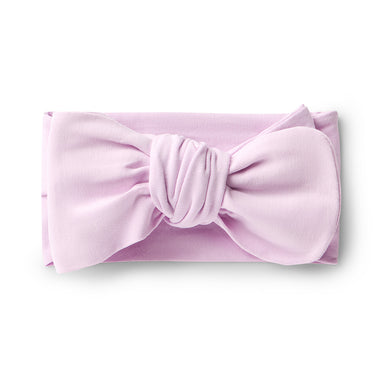 Lilac Organic Oversized Bow | Snuggle Hunny