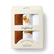 Large Organic Muslin Wraps 3 Pack - Lion/Bronze/Milk - Thumbnail 1