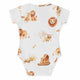 Lion Short Sleeve Organic Bodysuit - Thumbnail 3