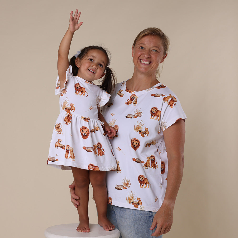 Lion Organic Womens T-Shirt - View 1