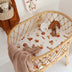 Lion Organic Bassinet Sheet / Change Pad Cover-Snuggle Hunny
