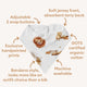 Lion Organic Dribble Bib - Thumbnail 4