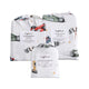 Bundle - Little Racers King Single Bedding - 1 x Sheet + 1 x Quilt Cover + 1 x Pillowcase - Thumbnail 1