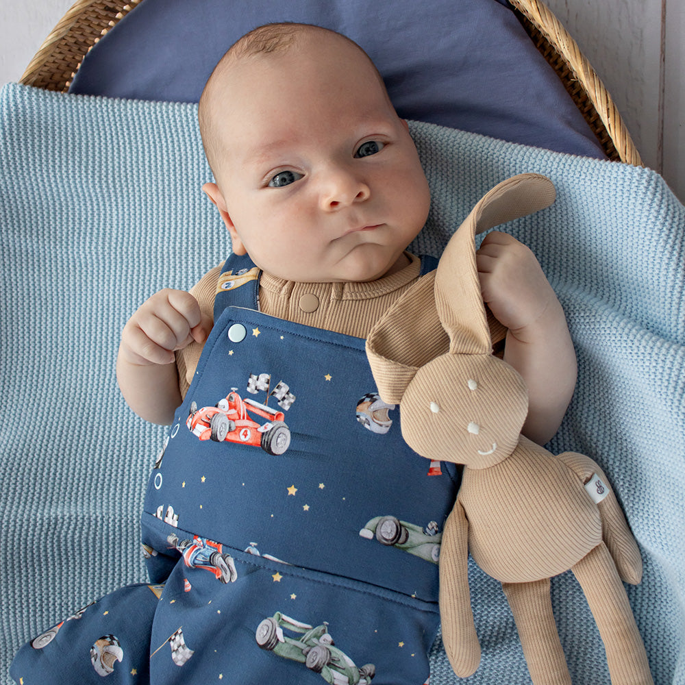 Little Racers Organic Snuggle Overalls - View 15