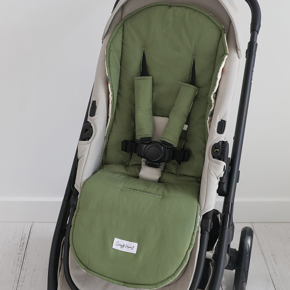 Bundle - Little Racers Pram Liner & Strap Cover Set - View 6