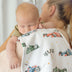 Little Racers Organic Cotton Burp Cloth | Snuggle Hunny