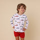 Little Racers Organic Long Sleeve Top - Thumbnail 3
