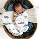 Little Racers Organic Muslin Wrap - Thumbnail 5