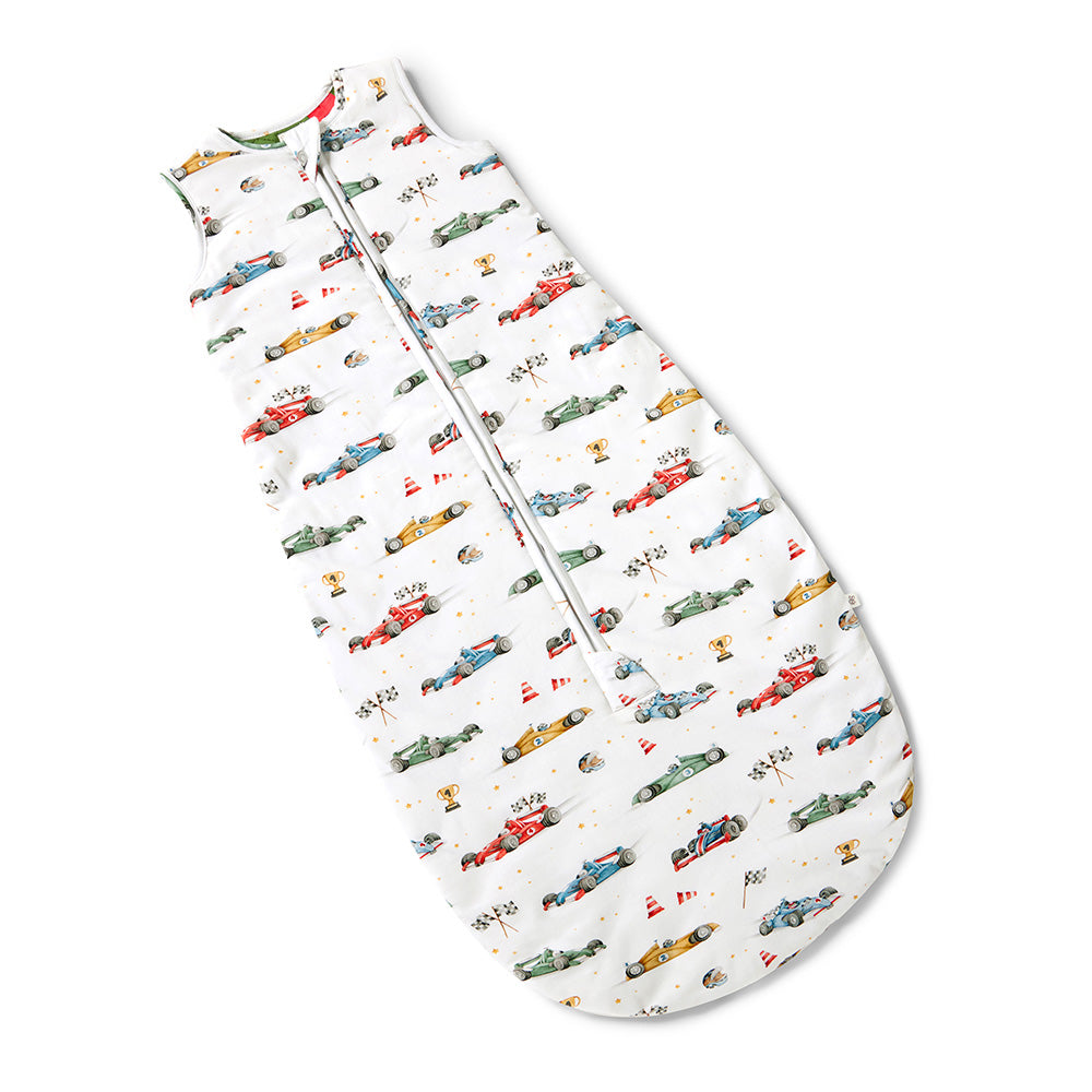 Little Racers Organic Sleeping Bag 2.5 TOG - View 6