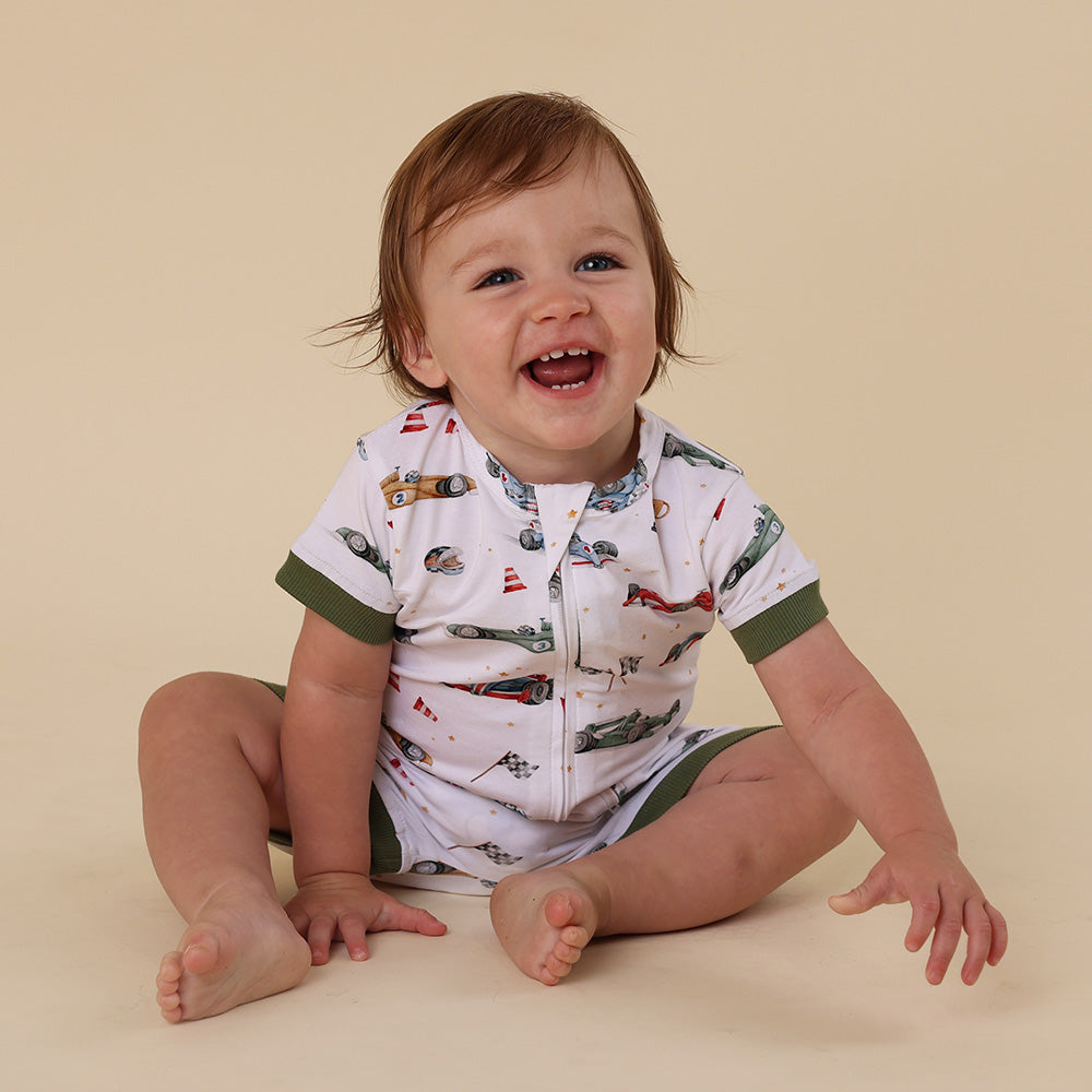 Little Racers Organic Snuggle Shortie - View 6