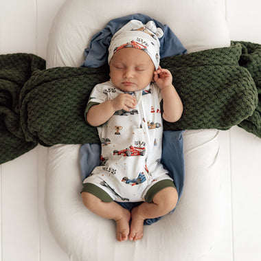 Little Racers Organic Snuggle Shortie | Snuggle Hunny