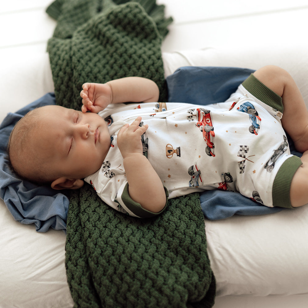 Little Racers Organic Snuggle Shortie - View 10