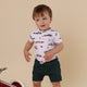Little Racers Short Sleeve Organic Bodysuit - Thumbnail 7