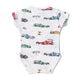 Little Racers Short Sleeve Organic Bodysuit - Thumbnail 9