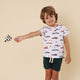 Little Racers Organic Short Sleeve Top - Thumbnail 3