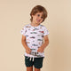 Little Racers Organic Short Sleeve Top - Thumbnail 1