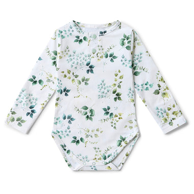 Eden Long Sleeve Organic Bodysuit | Snuggle Hunny