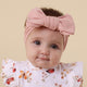Lullaby Pink Organic Oversized Bow - Thumbnail 5