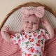 Strawberry Short Sleeve Organic Bodysuit - Thumbnail 7