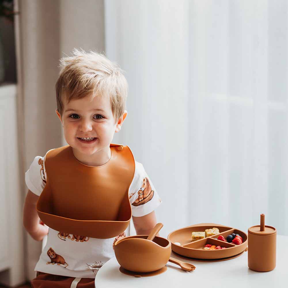 Mealtime - Silicone Meal Kit Chestnut