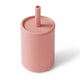 Mealtime - Silicone Sippy Cup Rose