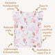Mermaid Organic T-Shirt with Frill - Thumbnail 4