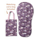 Midnight Swan Universal Organic Pram Liner - Thumbnail 2