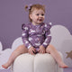Midnight Swan Long Sleeve Organic Bodysuit with Frill - Thumbnail 10