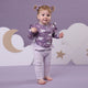 Midnight Swan Long Sleeve Organic Bodysuit with Frill - Thumbnail 3