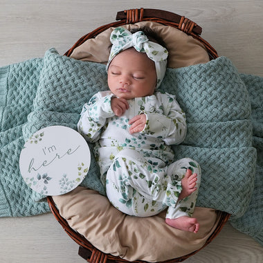 Eden & Olive Reversible Milestone Cards | Snuggle Hunny