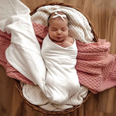 Milk Organic Muslin Wrap-Snuggle Hunny