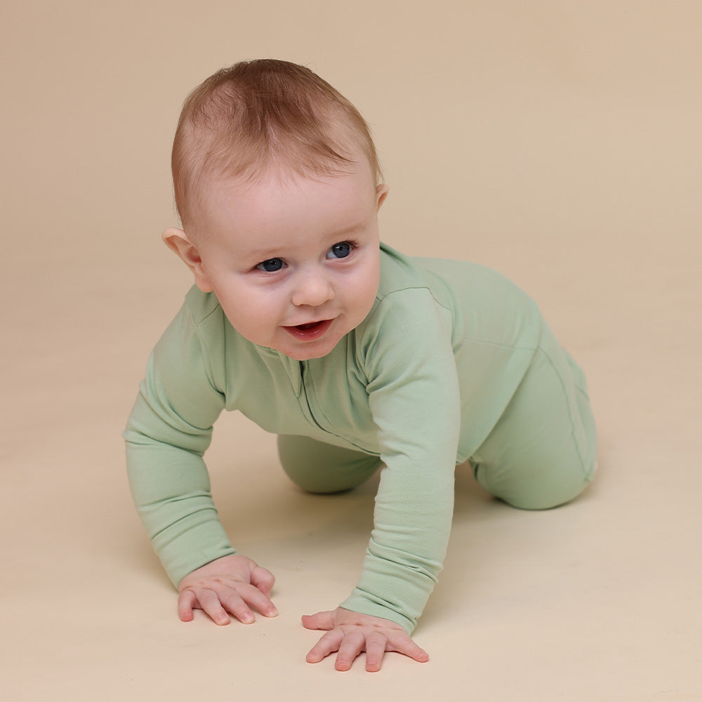 Mint Organic Snugglesuit Convertible Romper - View 5