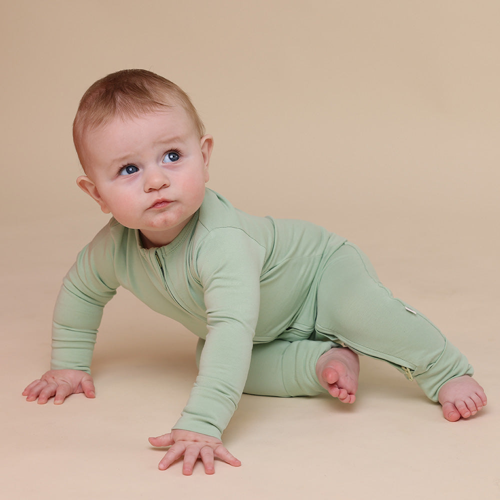 Mint Organic Snugglesuit Convertible Romper - View 4