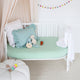 Mint Organic Fitted Cot Sheet - Thumbnail 4