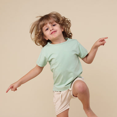 Mint Organic T-Shirt | Snuggle Hunny