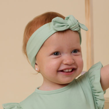 Mint Organic Topknot | Snuggle Hunny