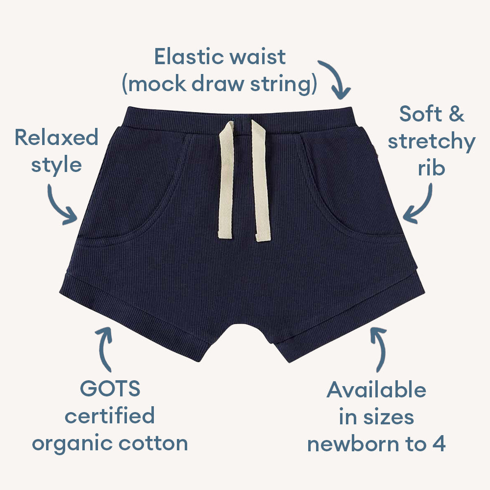 Moonlight Organic Shorts - View 4