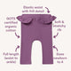 Mulberry Organic Pants with Frill - Thumbnail 4
