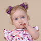 Mulberry Piggy Tail Hair Clips - Pair - Thumbnail 1