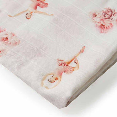 Ballerina Organic Muslin Wrap-Snuggle Hunny