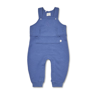 Navy Organic Joey Overalls | Snuggle Hunny