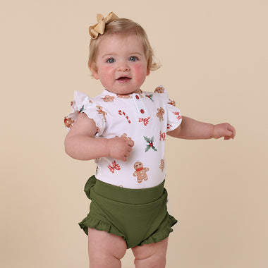 Olive Organic Bloomers | Snuggle Hunny