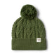 Olive Organic Baby Knit Beanie - Thumbnail 2