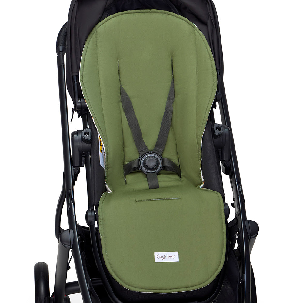 Diggers & Tractors Universal Organic Pram Liner - View 6