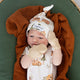 Pebble Organic Cotton Rib Mittens - Thumbnail 7