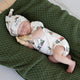 Pebble Organic Cotton Rib Mittens - Thumbnail 3